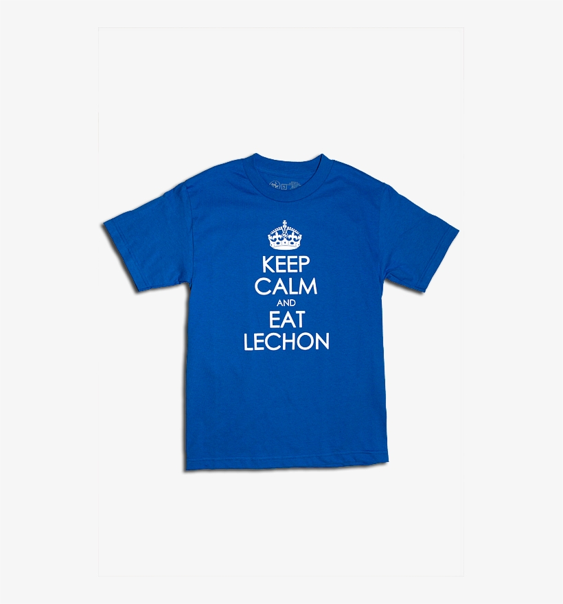 Keep Calm And Eat Lechon Men's Shirt By Taglish Tees - Active Shirt, transparent png
