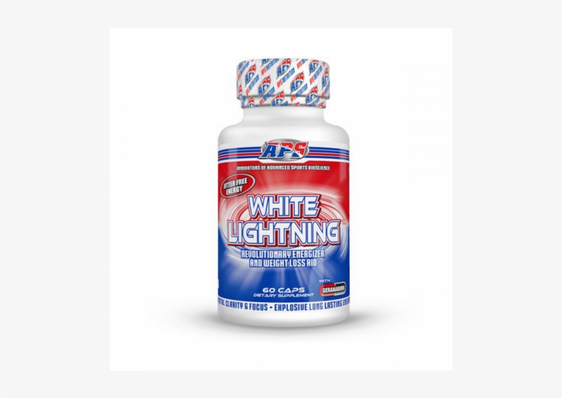 Aps Nutrition White Lightning 60 Caps - White Lightning Aps, transparent png