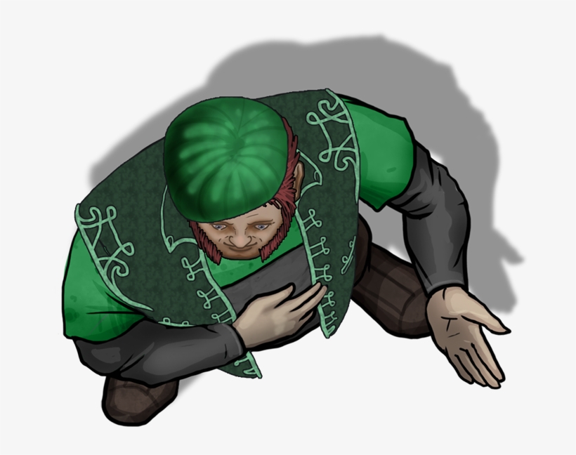 Townsfolk Merchant 02 Xhi - Cartoon, transparent png