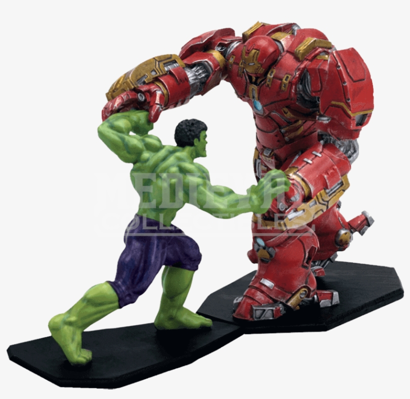 Hulk Vs Hulkbuster Age Of Ultron Metal Miniature Set - Hulkbuster Mini, transparent png