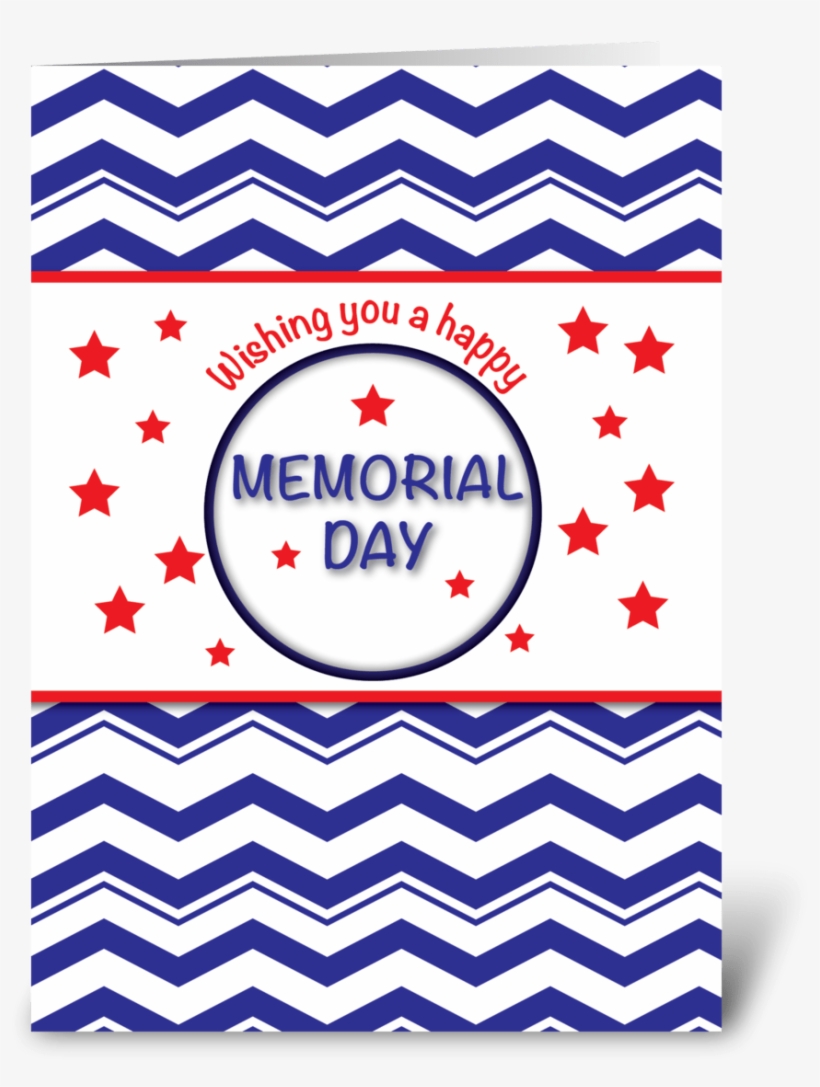 Memorial Day, Patriotic Chevron Stripes - Baby Shower, transparent png