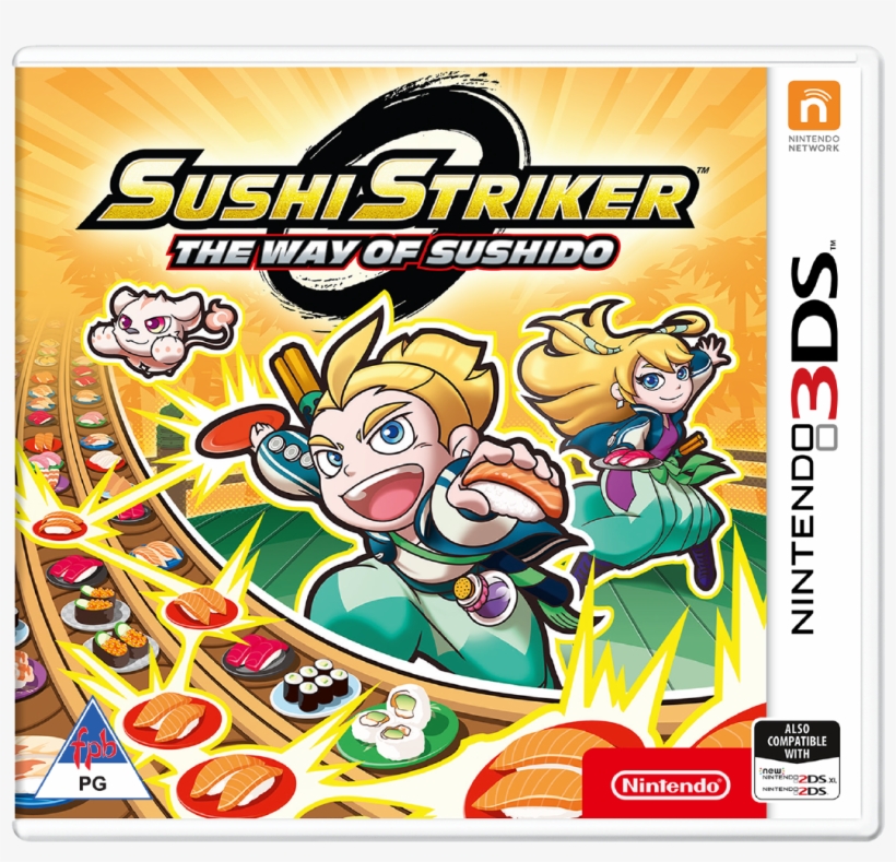 Travis Strikes Again - Sushi Striker The Way Of Sushido 3ds, transparent png