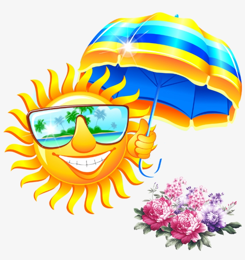 Summer Sun Umbrella Sunglasses Fight Download Hd Png - Verão Guarda Sol, transparent png