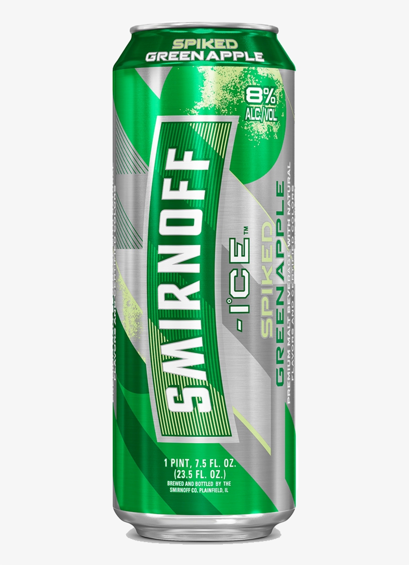 Smirnoff Ice Spiked Green Apple - Smirnoff Ice Vii Original, transparent png