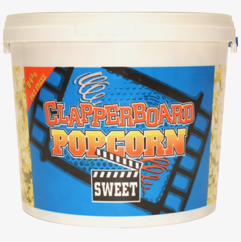 Con 123 Clapperboard Popcorn 300g - Box, transparent png