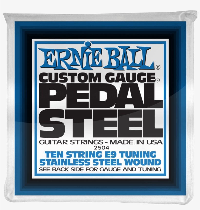Ernie Ball E9 Pedal Steel Strings - Poster, transparent png