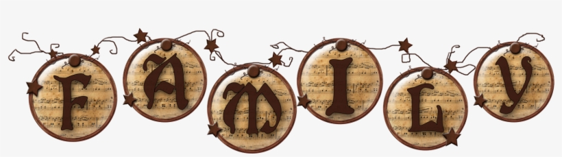 Family Word Images Png - Wood, transparent png