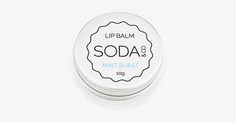 Mint Burst Lip Balm - Circle, transparent png