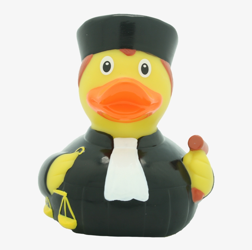 Judge Rubber Duck By Lilalu - Rubber Duck, transparent png