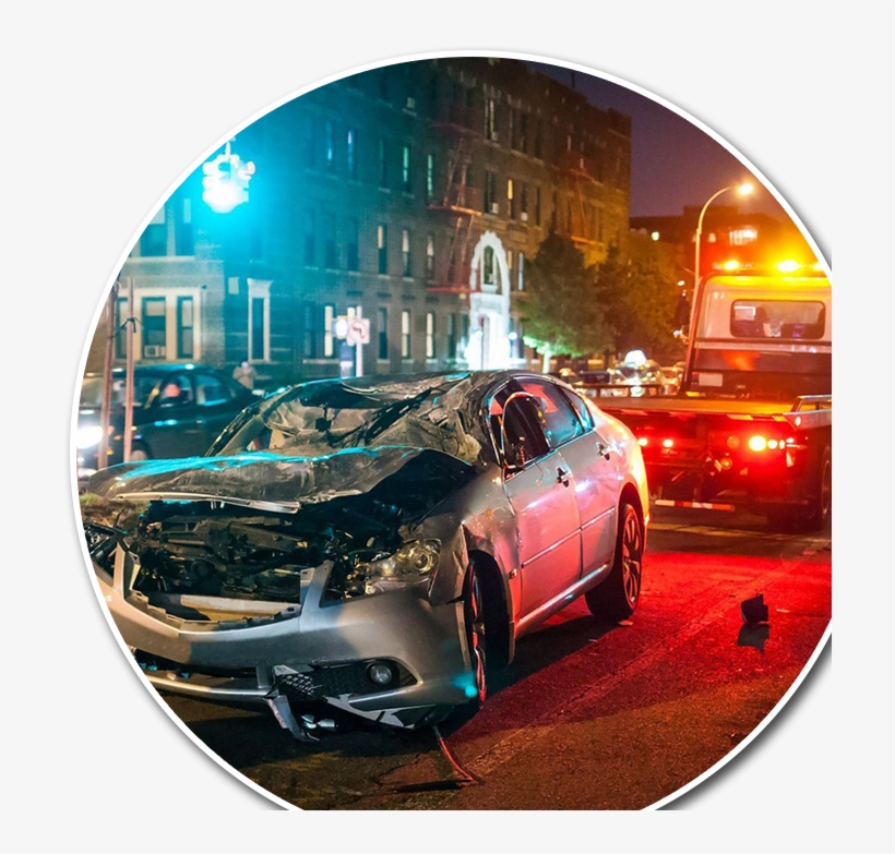 Car Accident - Car Accidents At Night, transparent png