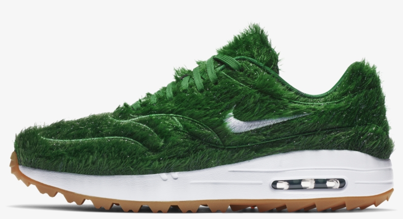 Nike Air Max 1 Golf Shoes, Including Unique "grass - Nike Air Max 1 Grass, transparent png