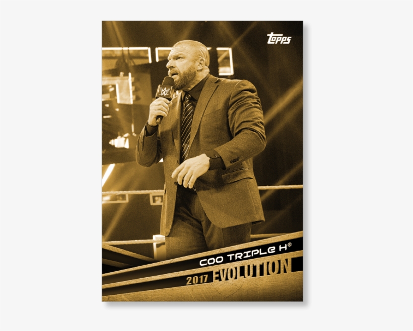 2018 Topps Wwe Coo Triple H - Poster, transparent png