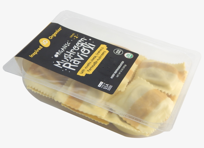 Organic Mushroom Ravioli - Pasty, transparent png