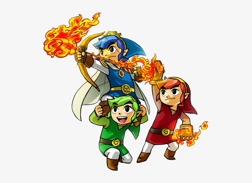Render » The Legend Of Zelda - Tri Force Heroes Link, transparent png