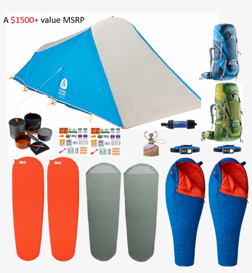 Lightweight Backpacking Kit - Skateboard Deck, transparent png