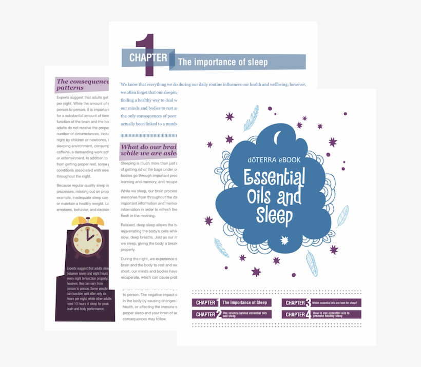 Sleep Ebook - Doterra Ebook Essential Oils And Sleep, transparent png