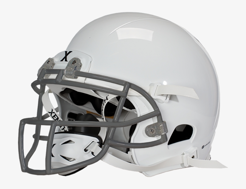 White Xenith Football Helmet, transparent png