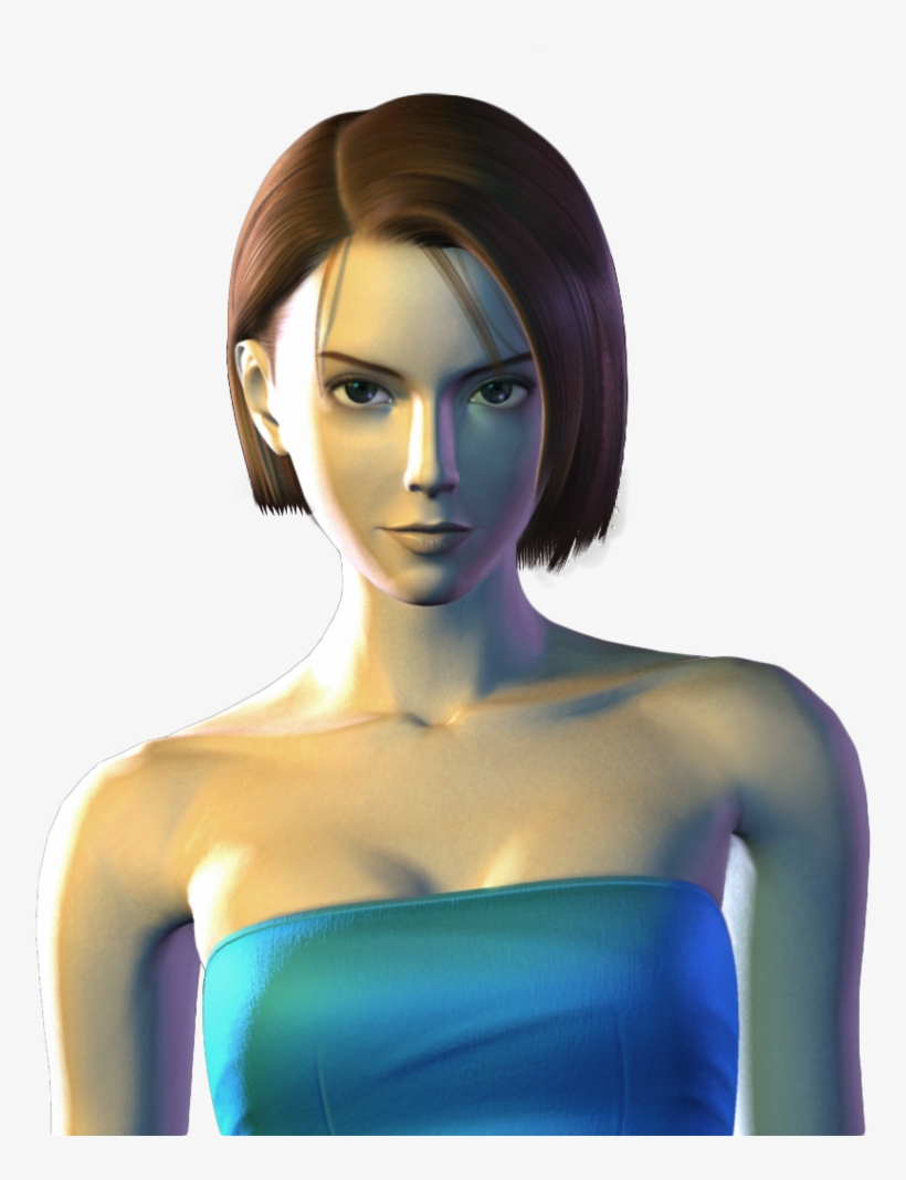 623kib, 900x987, Jill Bust - Jill Valentine Resident Evil 3 Png, transparent png