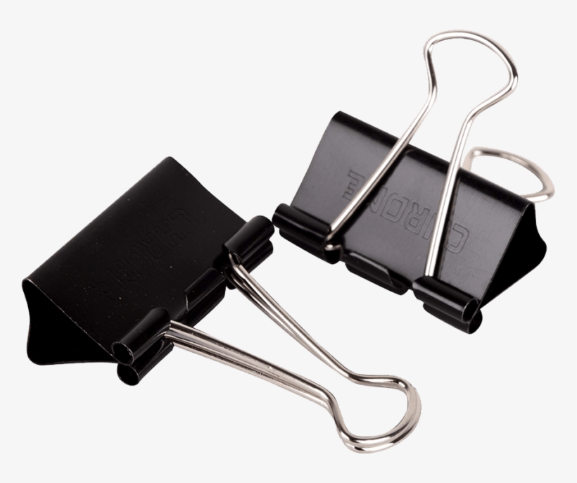 Chrome Binder Clip 32mm (12pc Box Of 6) - Pinzas De Oficina, transparent png