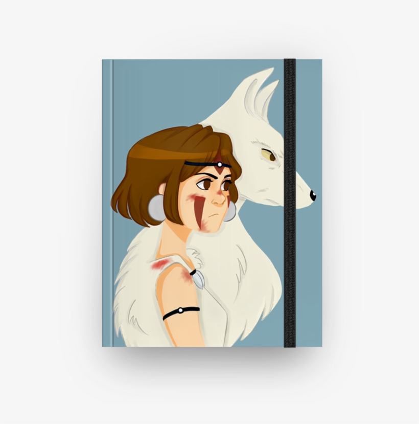 Caderno Mononoke Hime - Cartoon, transparent png