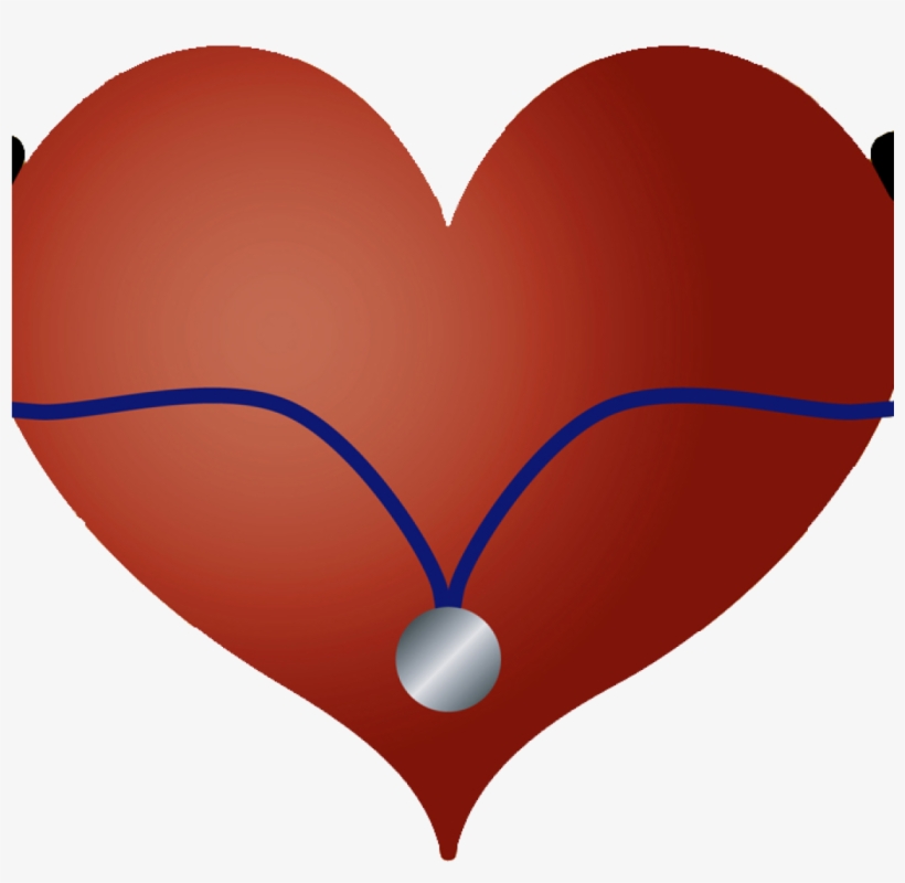 Stethoscope Heart Clipart Stethoscope Heart Clipart - Heart, transparent png