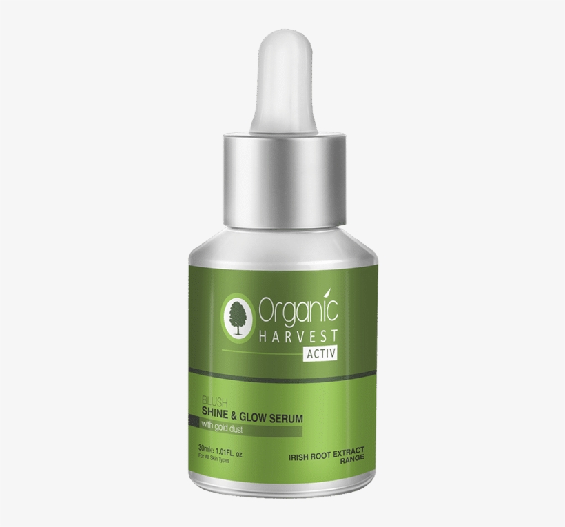 Organic Harvest Activ Blush Shine & Glow Serum - Aloes, transparent png