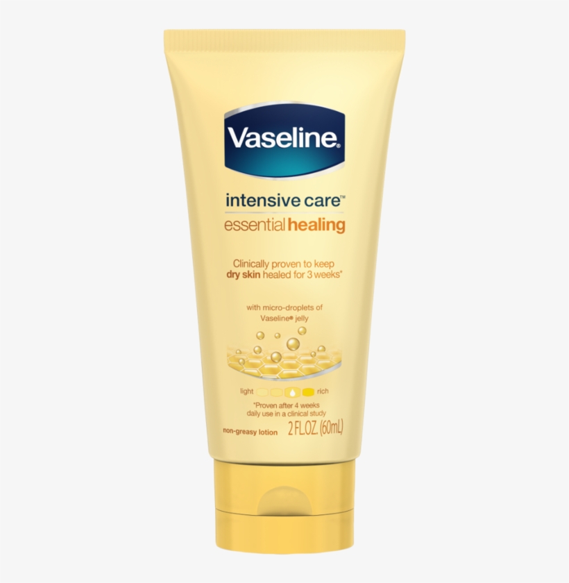 Vaseline® Intensive Care™ Essential Healing Lotion - Vaseline, transparent png