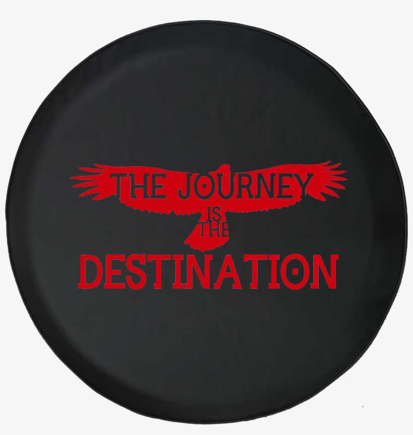Journey Is The Destination Soaring Eagle Travel Adventure - Circle, transparent png