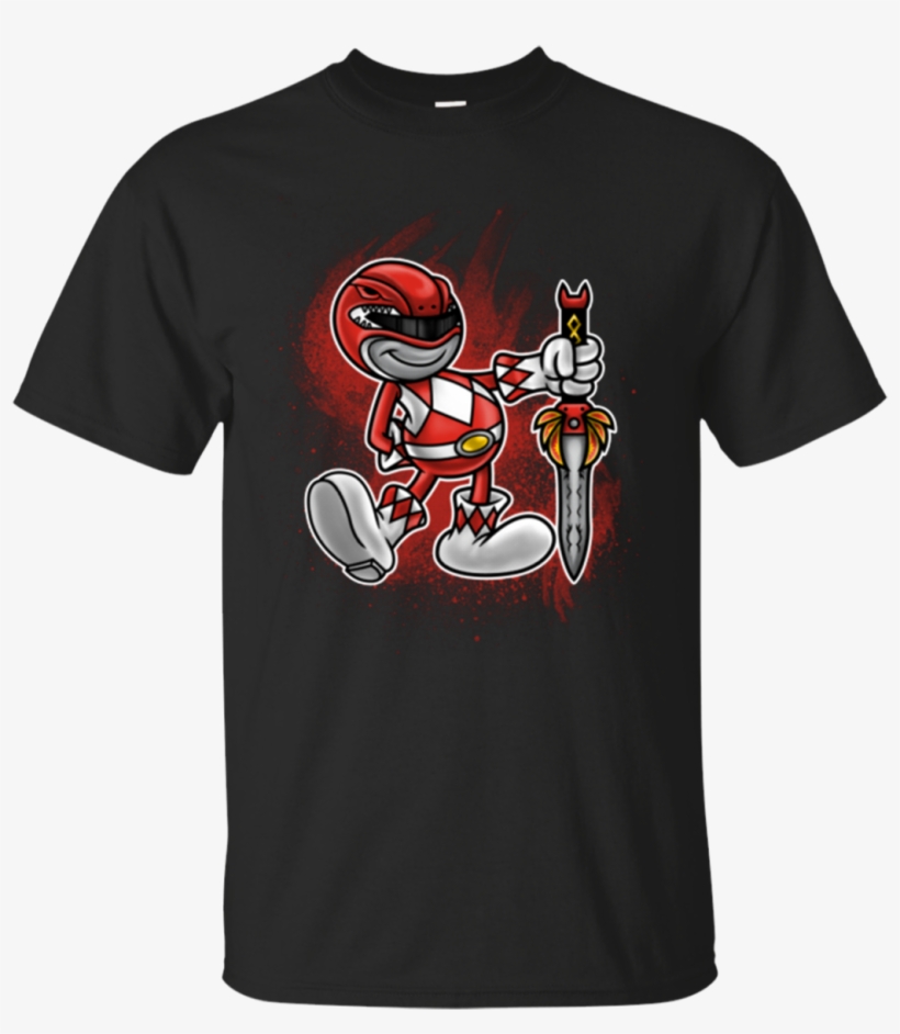 Red Ranger Artwork T-shirt - Metallica Golden Knights Shirt, transparent png