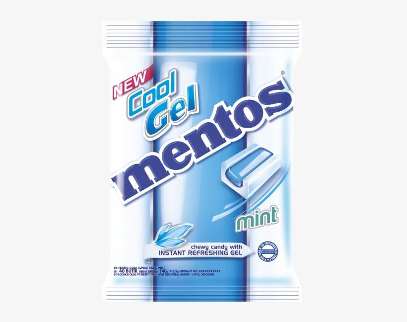 Mentos Cool Gel - Flyer, transparent png