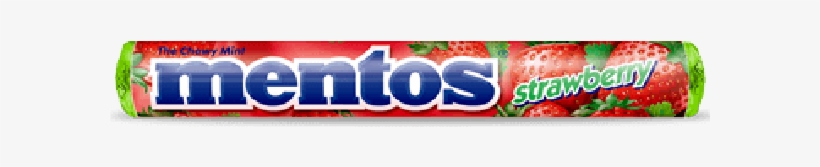 Mentos Mints Strawberry - Mentos Rasa Strawberry, transparent png