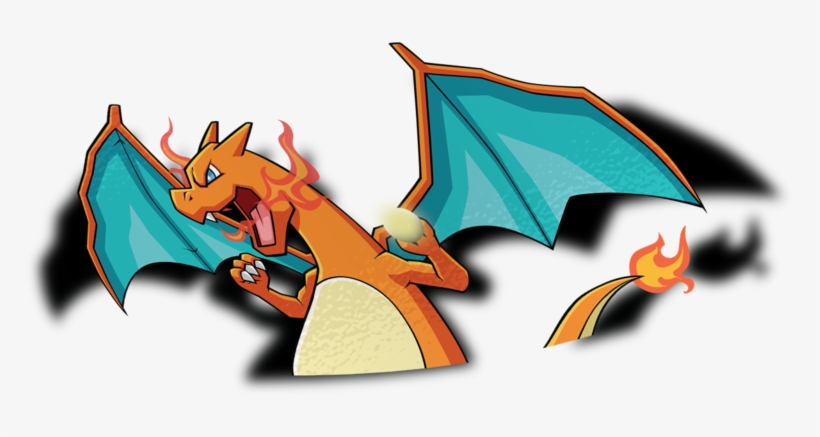 Charizard Peeker Sticker - Illustration, transparent png