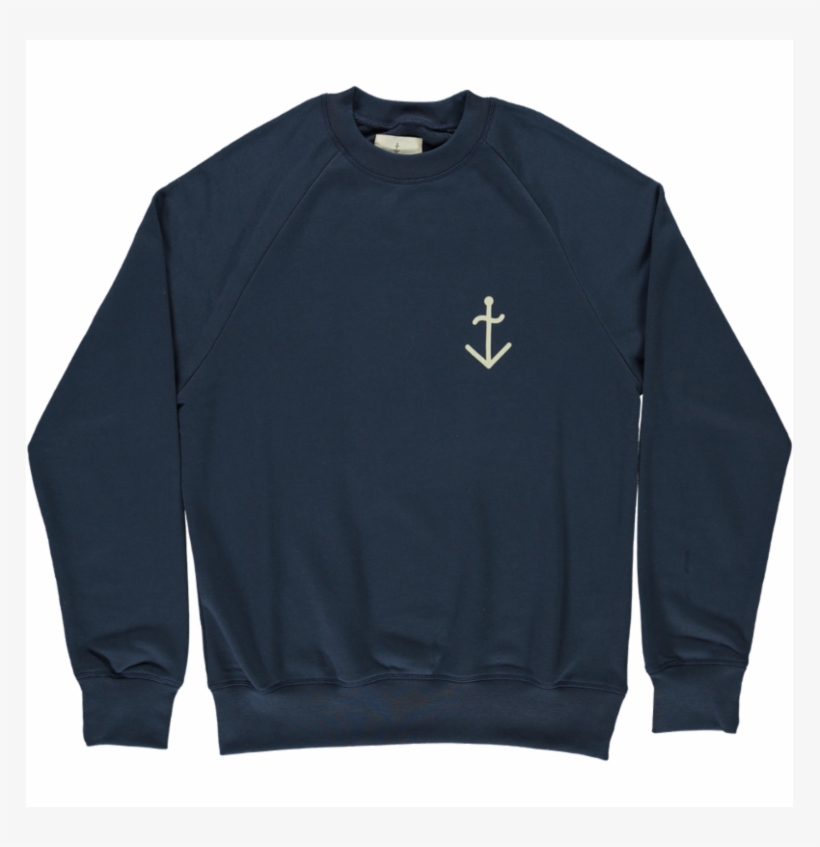 Cunha Navy White Logo Front Cb Png V=1543082949 - Sweater, transparent png