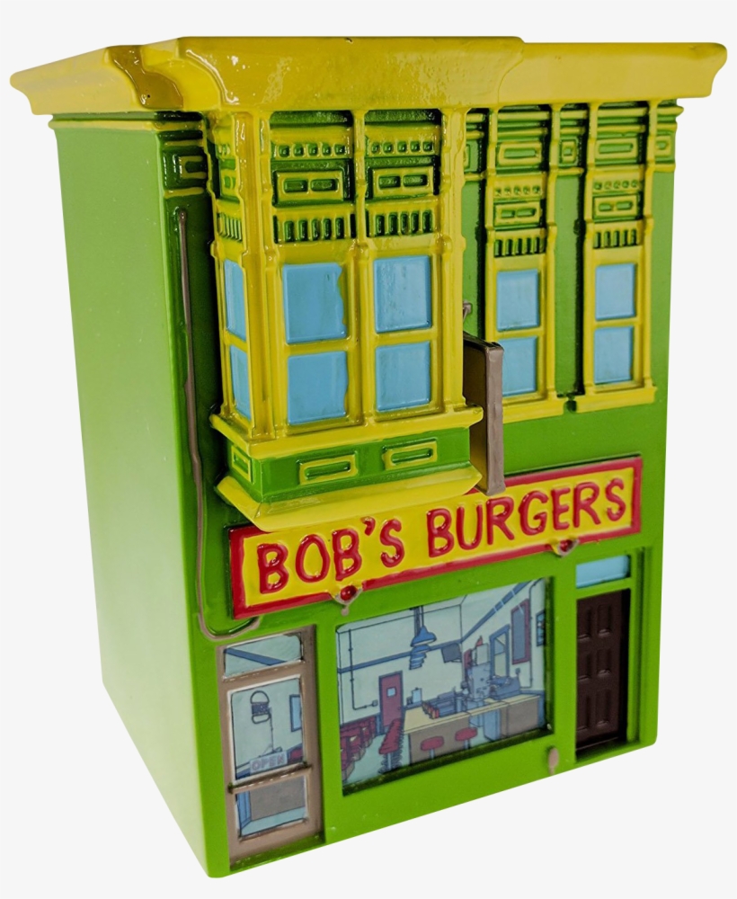 Restaurant Coin Bank - Bobs Burgers Cookie Jar, transparent png