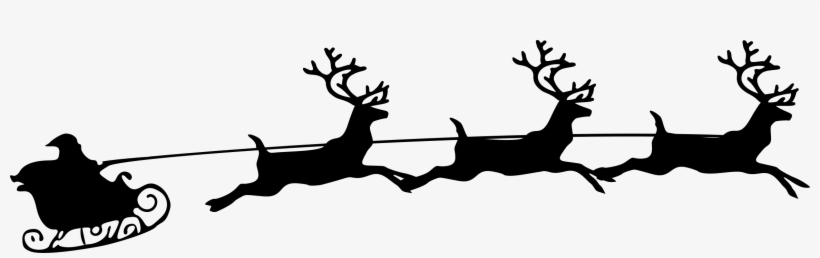 Big Image - Santa In The Sky Png, transparent png