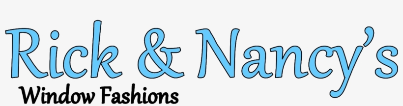 Rick And Nancy's Window Fashion - Calligraphy, transparent png