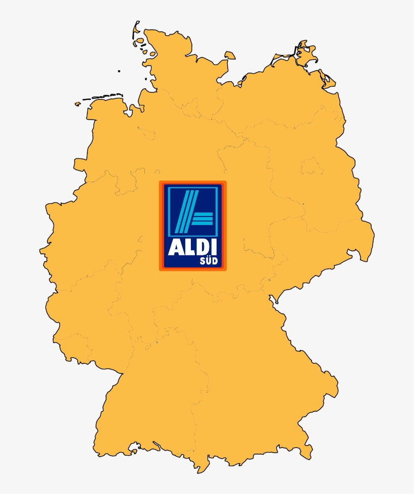 Vorschlag Zur Unterteilung Deutschland In Aldi Discounter - Love Aldi, transparent png