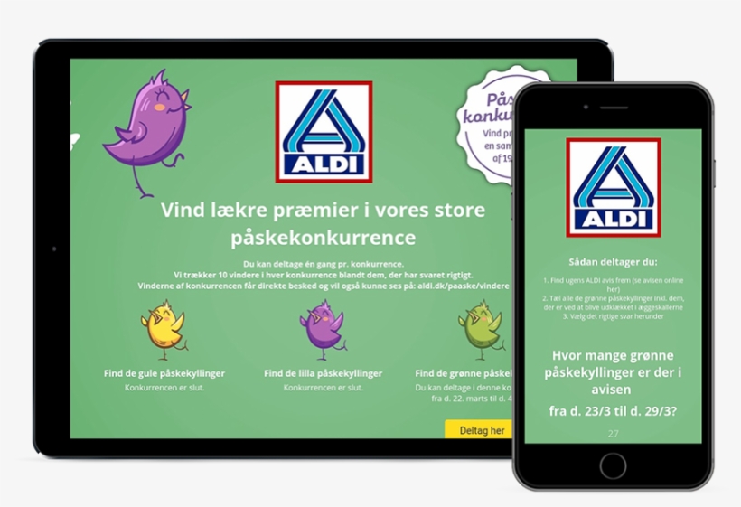 Easter Is The Time Of Year When Danes Do The Most Grocery - Aldi, transparent png