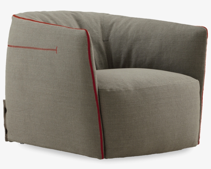 Santa-monica Armchair - Poliform Santa Monica Chair, transparent png