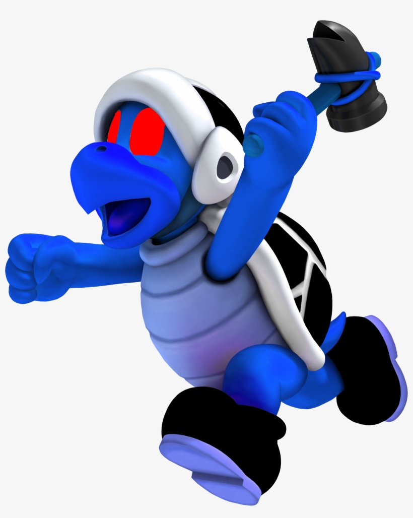 Image Dark Hammer Bropng Goanimate V2 Wiki Fandom - Goanimate Dark Hammer Bro, transparent png