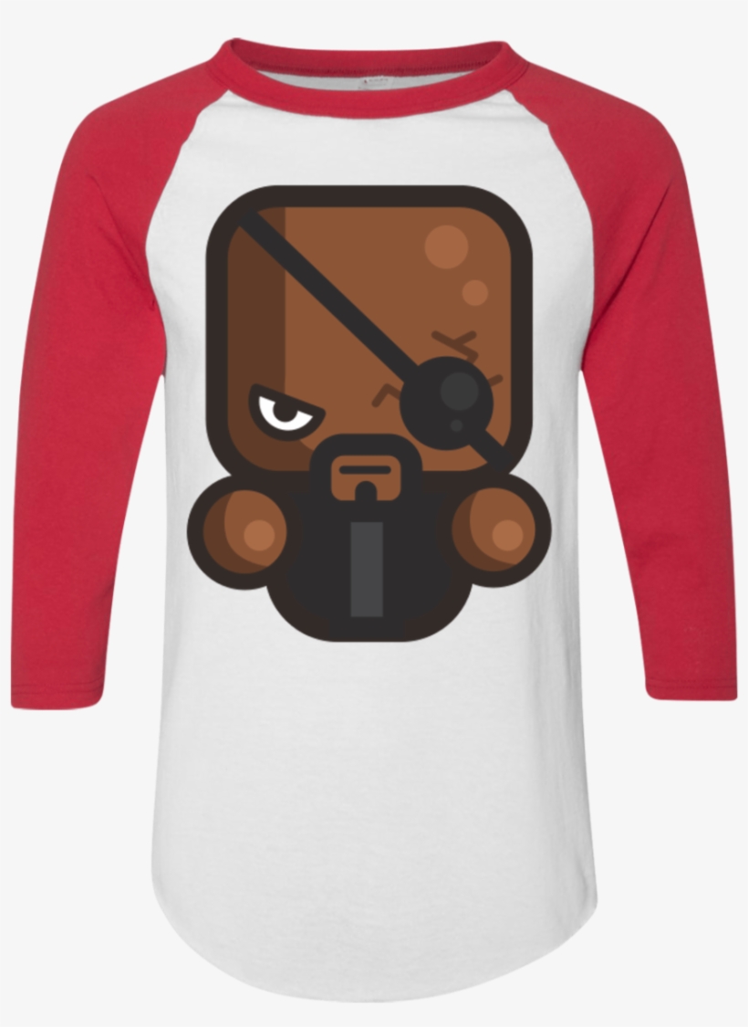 Load Image Into Gallery Viewer, Nick Fury Sporty T-shirt - Shirt, transparent png