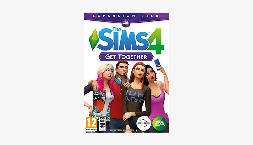 The Sims 4 Get Together Pc Image - Sims 4 Get Together Cd, transparent png