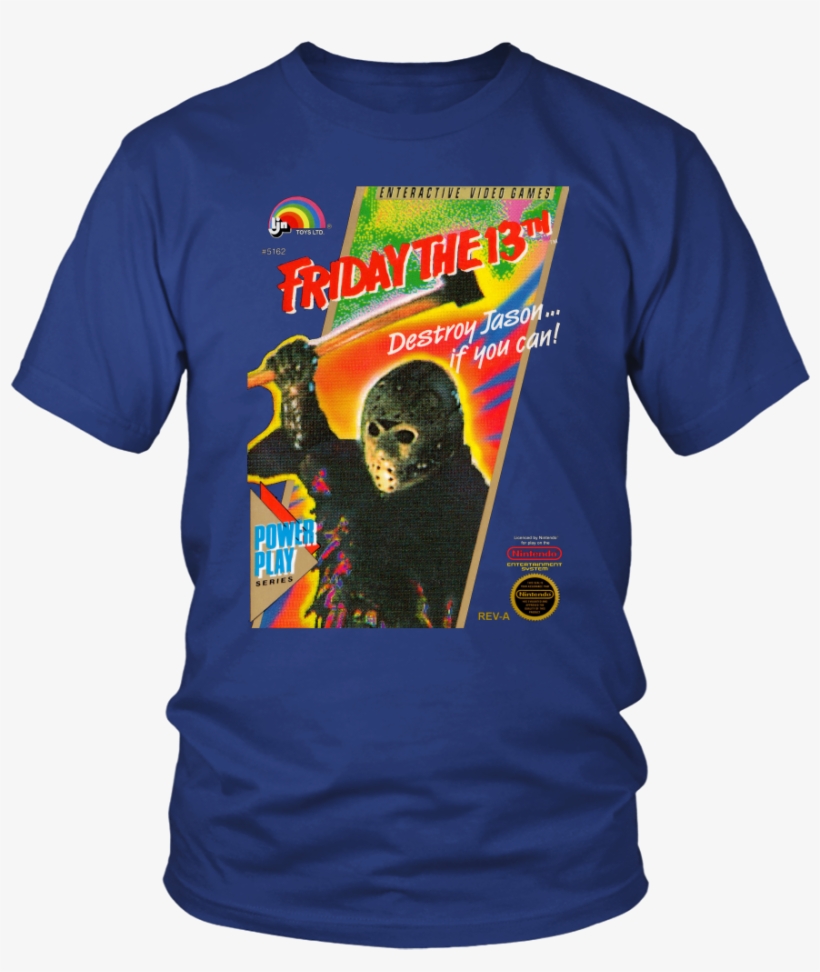 Friday The 13th Jason Voorhees Nintendo Retro Vintage - Proud Parent Of 2019 Senior, transparent png