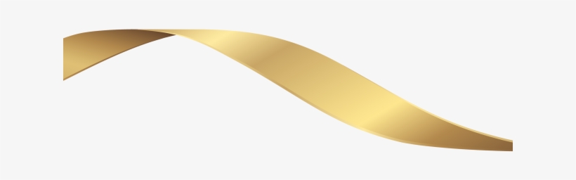 Decorative Line Gold Clipart Png - Construction Paper, transparent png