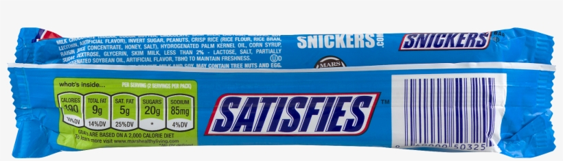 Snickers Crisper Single Barcode, transparent png