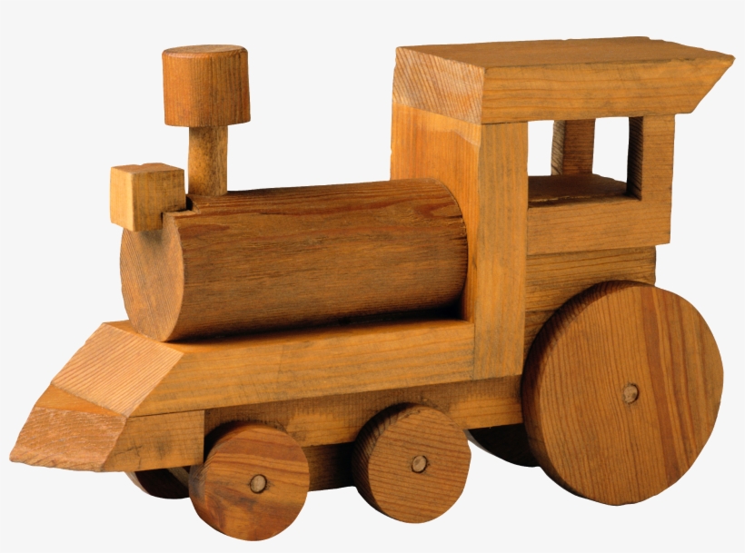 Toy Train Parts - Tren De Madera De Juguete, transparent png
