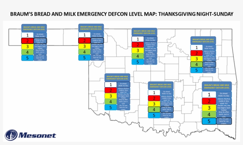 Oklahoma Mesonet On Twitter - Braums Map, transparent png