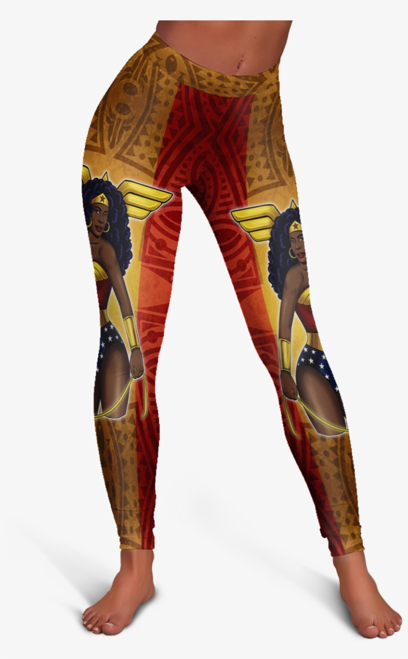 Wonder Woman Leggings, transparent png