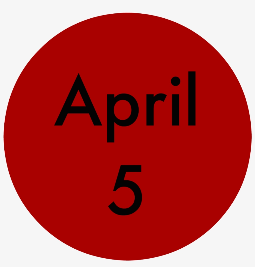 Red Circle April - Circle, transparent png
