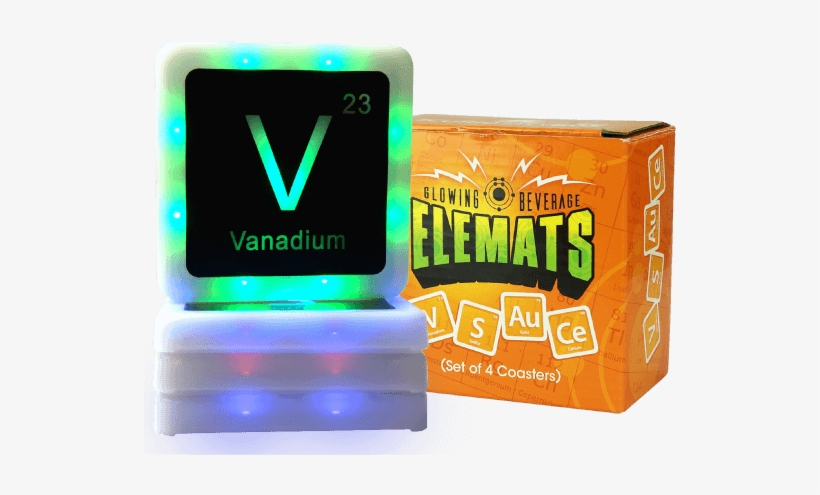 Glowing Beverage Elemats Coasters - Electronics, transparent png